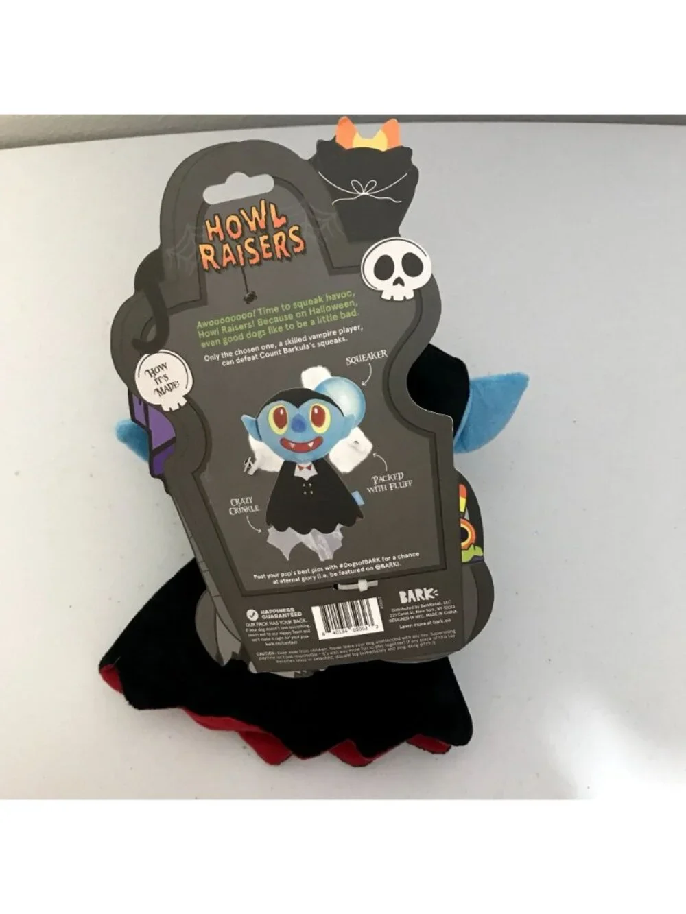 Bark howl raisers